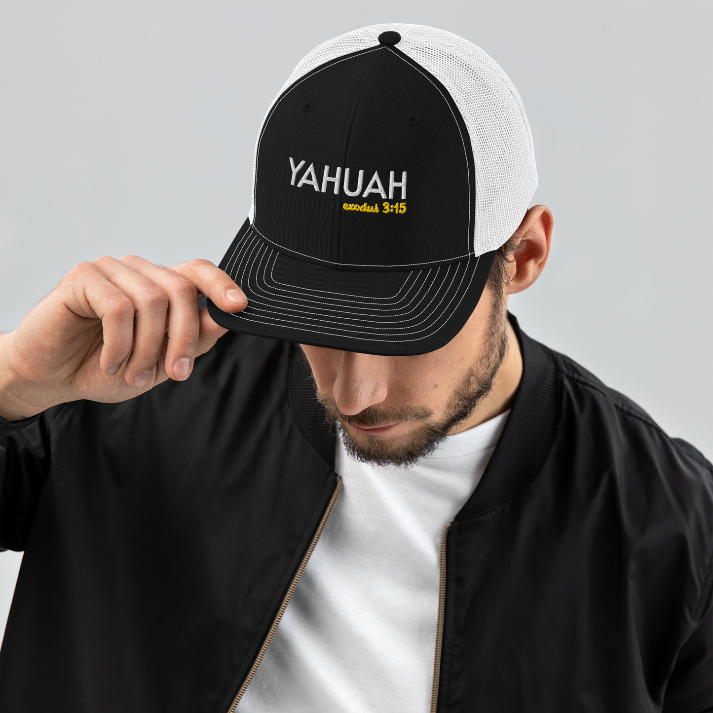Yahuah Exodus 3:15 Snapback Trucker Cap