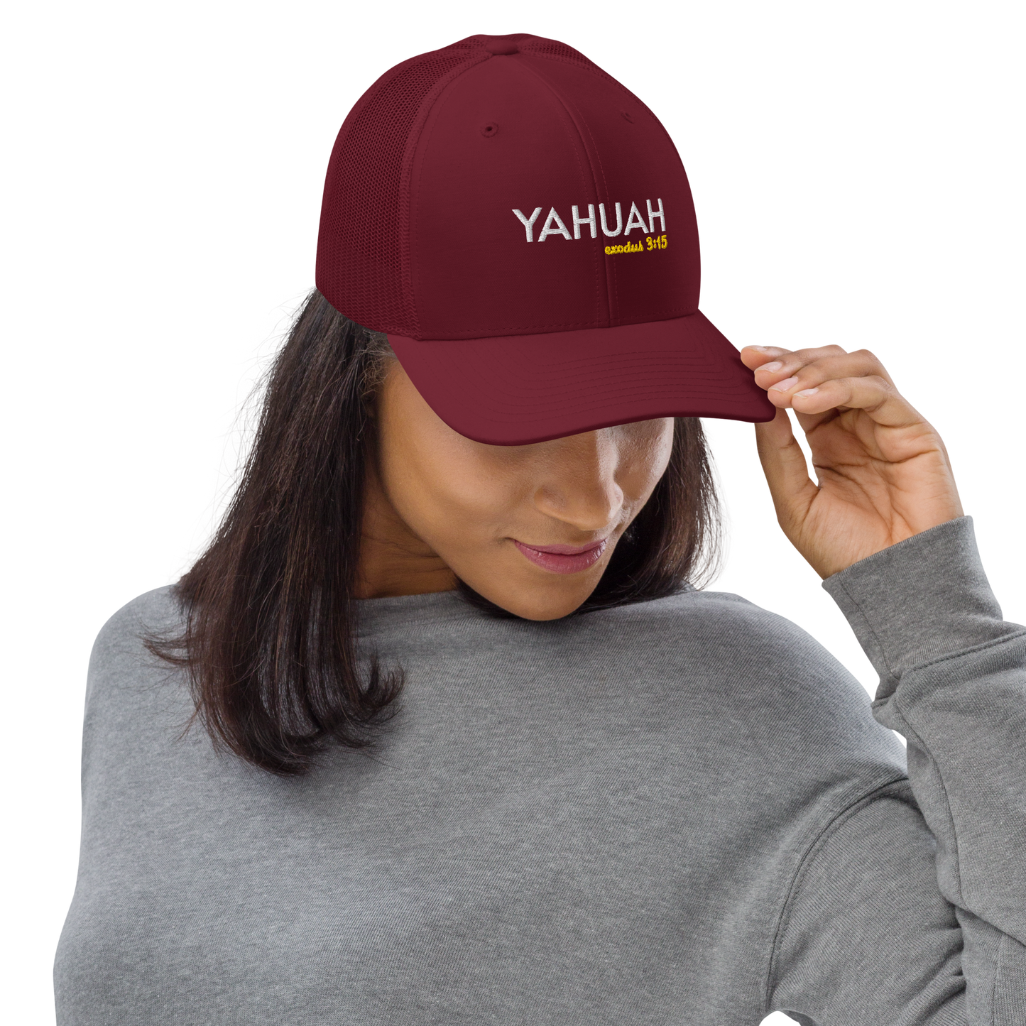 Yahuah Exodus 3:15 Snapback Trucker Cap