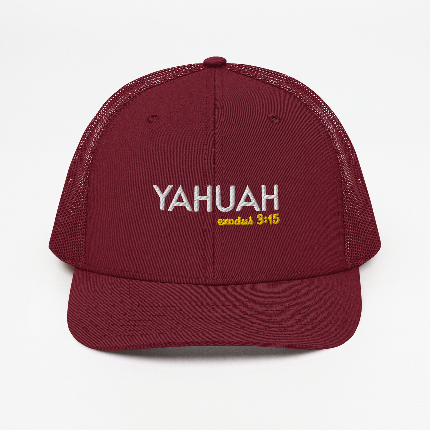 Yahuah Exodus 3:15 Snapback Trucker Cap