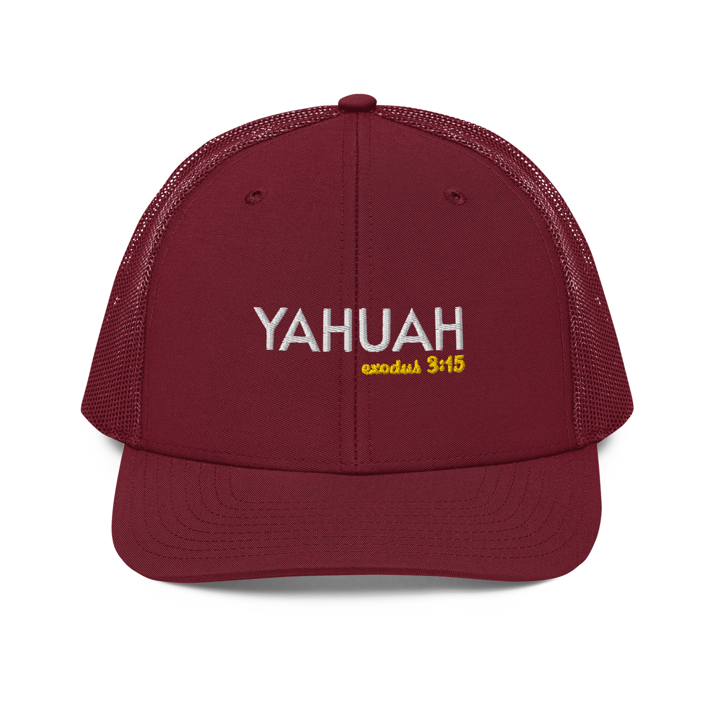 Yahuah Exodus 3:15 Snapback Trucker Cap