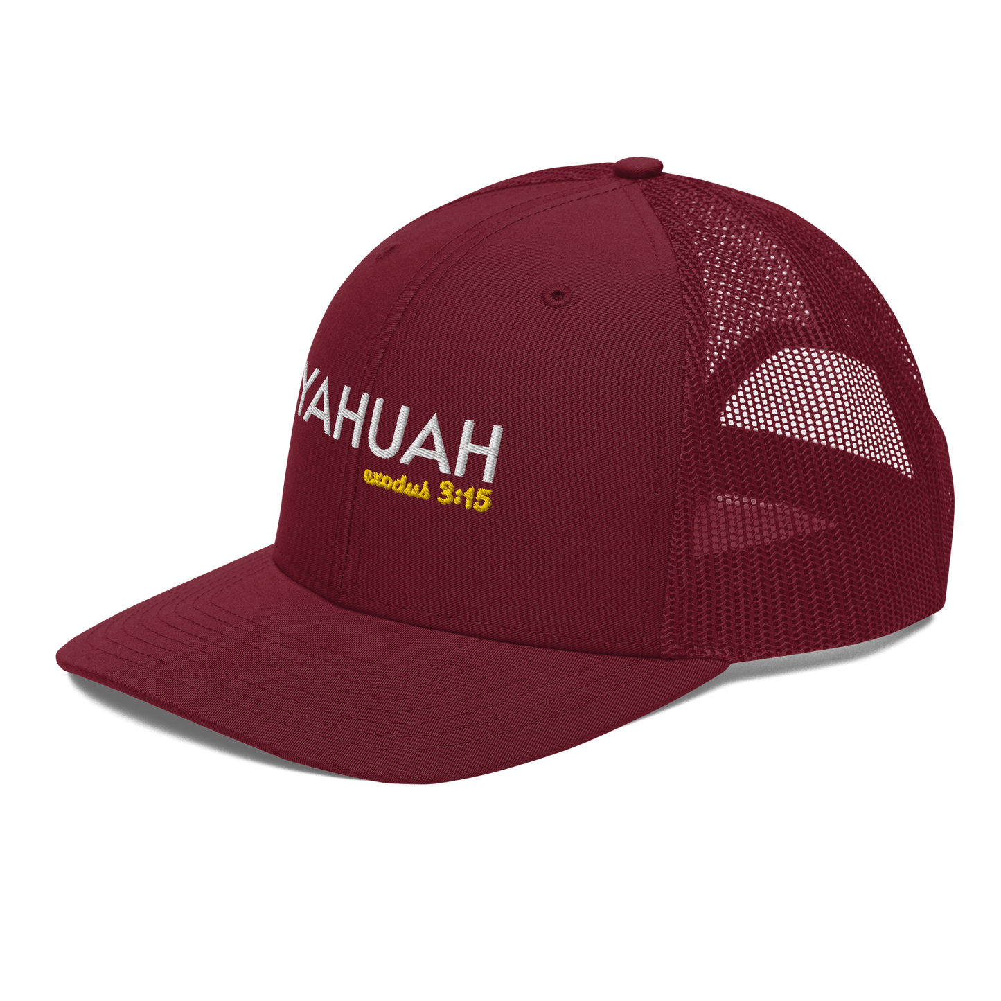 Yahuah Exodus 3:15 Snapback Trucker Cap