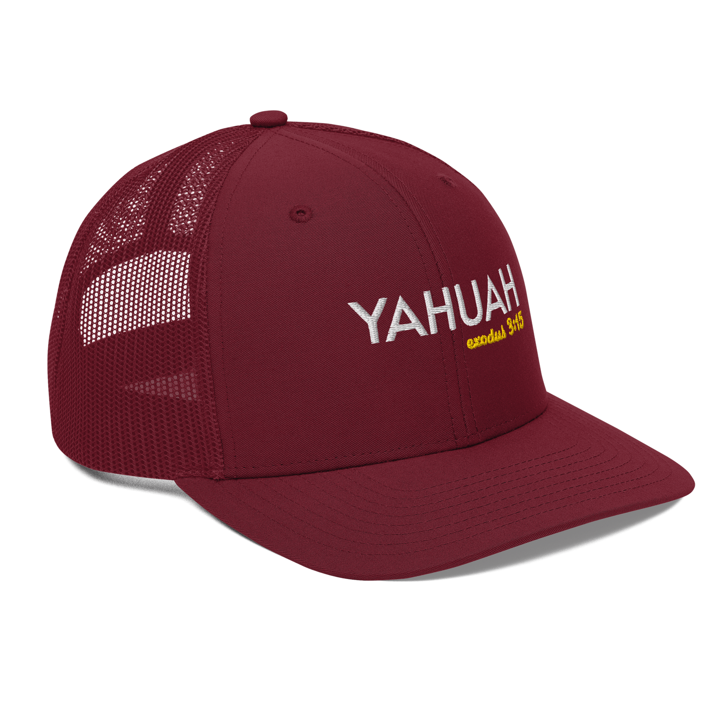 Yahuah Exodus 3:15 Snapback Trucker Cap