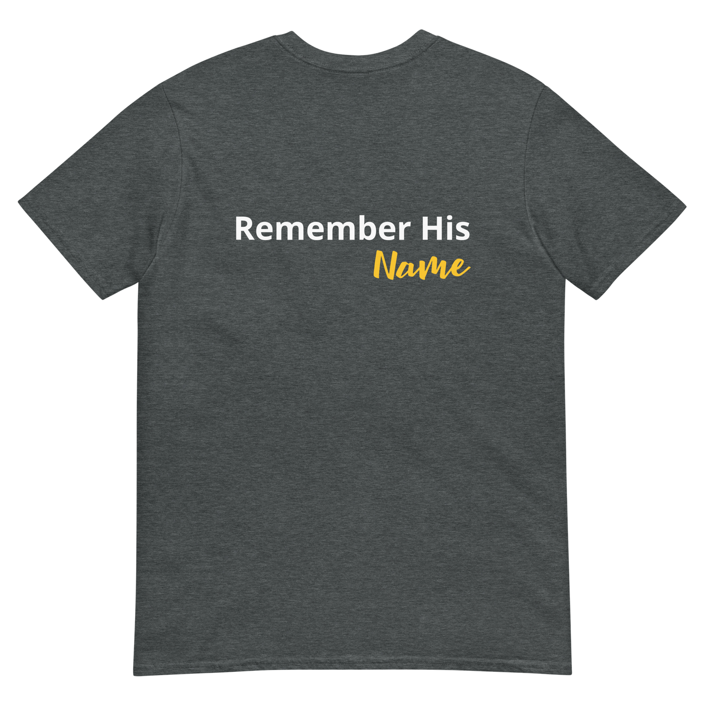 Dark Heather/Grey Unisex Yahuah Exodus 3:15 T-Shirt