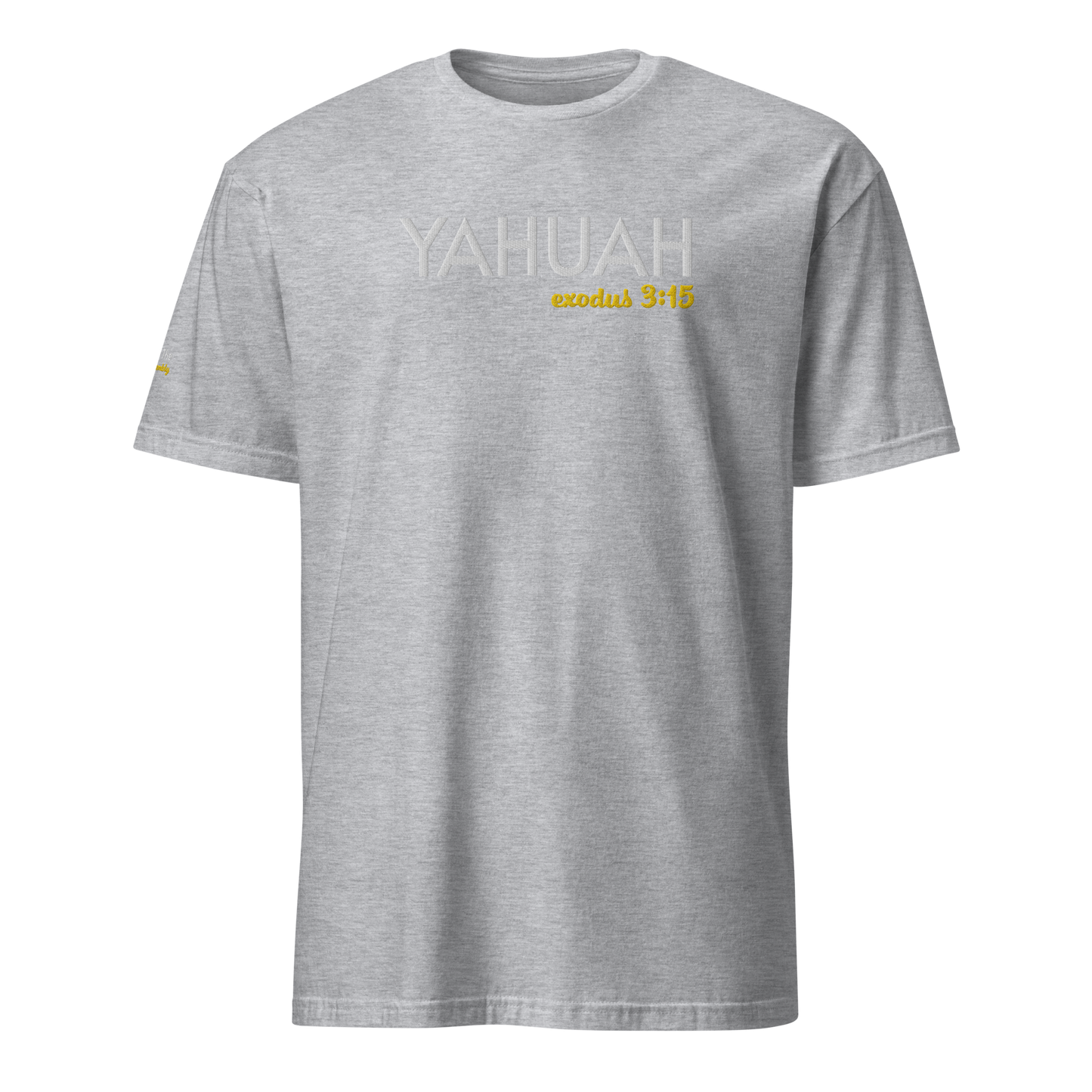 Dark Heather/Grey Unisex Yahuah Exodus 3:15 T-Shirt