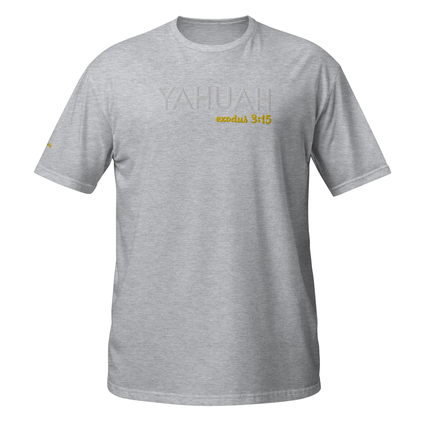 Dark Heather/Grey Unisex Yahuah Exodus 3:15 T-Shirt